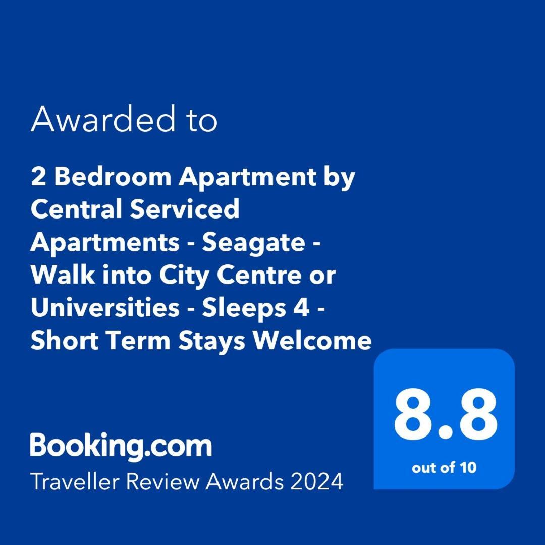 Central Serviced Apartments - 2 Bedroom - Walk Away From City Centre & Universities - Sleeps 4 - 3 X Double Beds - Smart Tvs In All Rooms - Short Term Stays Welcome - Walk Away From Train & Bus Station - Preferred Location For Short Stay In Dundee Zewnętrze zdjęcie