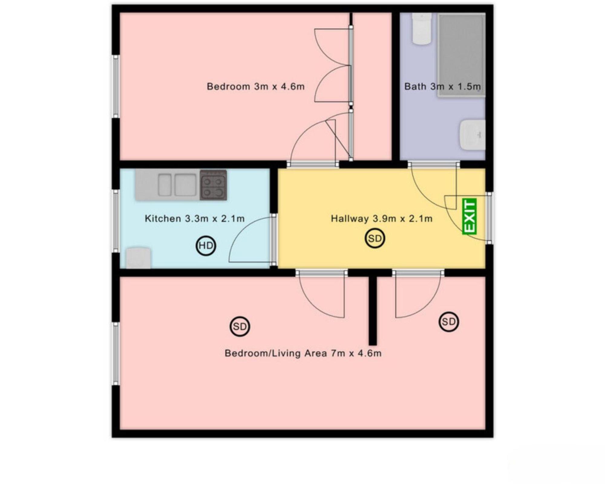 Central Serviced Apartments - 2 Bedroom - Walk Away From City Centre & Universities - Sleeps 4 - 3 X Double Beds - Smart Tvs In All Rooms - Short Term Stays Welcome - Walk Away From Train & Bus Station - Preferred Location For Short Stay In Dundee Zewnętrze zdjęcie