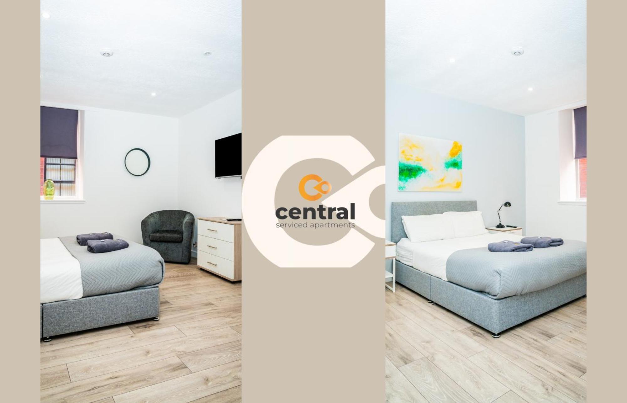 Central Serviced Apartments - 2 Bedroom - Walk Away From City Centre & Universities - Sleeps 4 - 3 X Double Beds - Smart Tvs In All Rooms - Short Term Stays Welcome - Walk Away From Train & Bus Station - Preferred Location For Short Stay In Dundee Zewnętrze zdjęcie